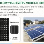 Mono Crystalline Solar Panel
